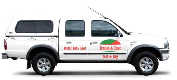 Tested and True Van and logo